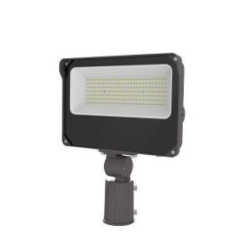 Led Flood Light | 150 Watt | 5000K | 22500 Lumens | Bronze Housing | Slip Fitter Mount | Hybrid Light | Landscaping Light