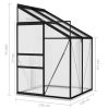 Greenhouse Anthracite Aluminum 95.3 ft¬≥