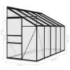 Greenhouse Anthracite Aluminum 229.5 ft¬≥