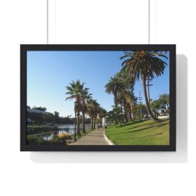 Echo Park Premium Framed Horizontal Poster (Color: black, size: 18‚Ä≥ √ó 12‚Ä≥)