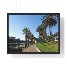 Echo Park Premium Framed Horizontal Poster (Color: black, size: 24‚Ä≥ √ó 18‚Ä≥)